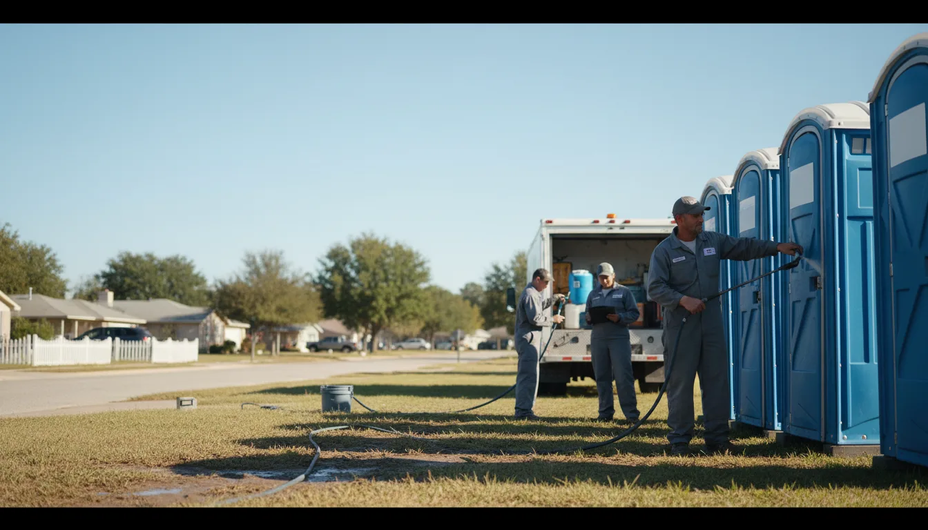 Long-Term Portable Toilet Rental in Pellston, MI near me
